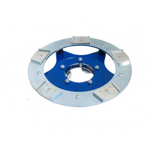 Columbus DIA-DISC plate complete with 5 QC adapter plates