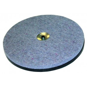 Sanding disc with felt Ø 375 without spacer ring