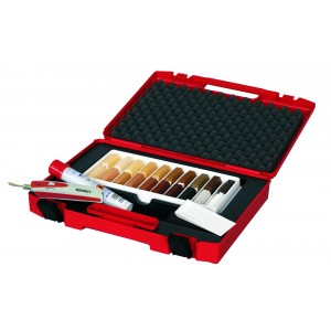 Melting kit 20 suitcase set with cordless melter