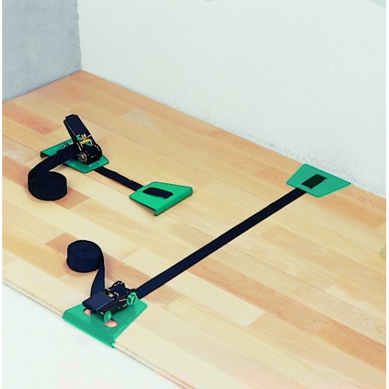 Parquet and Laminate tensioning ratchet (5 m) green JANSER 
