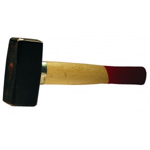 Sledge hammer 1000 g with ash handle + handle protection sleeve