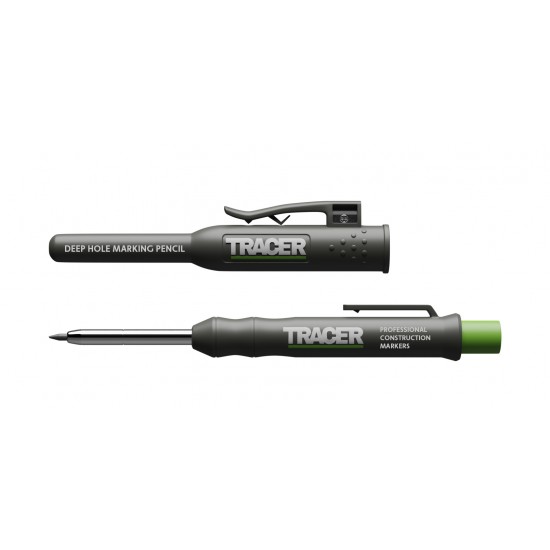 TRACER Deep hole construction pencil with with site holster JANSER 